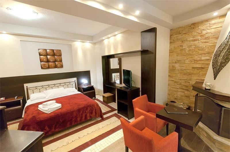 Nostos Hotel Като-Лутракі Номер фото
