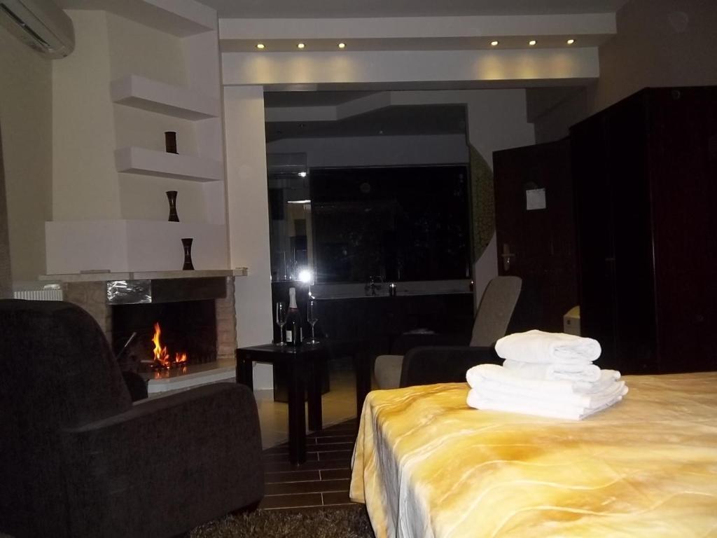 Nostos Hotel Като-Лутракі Номер фото