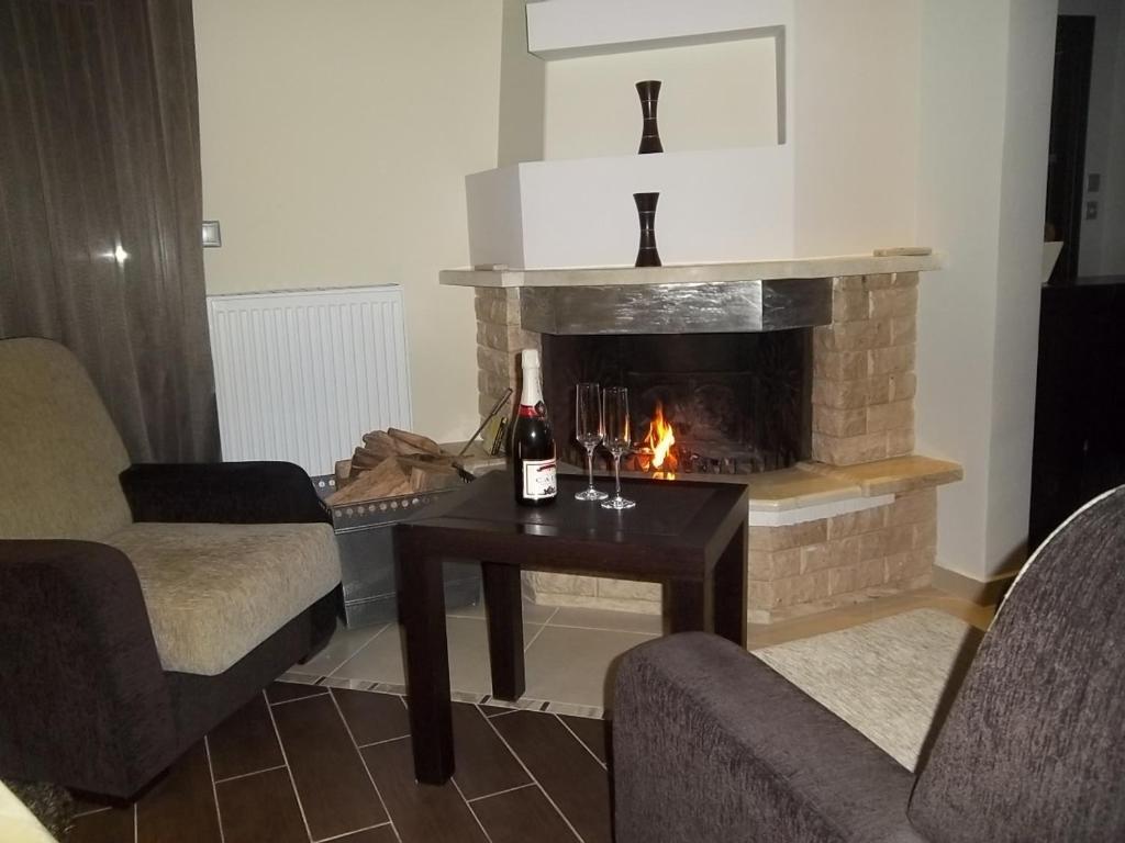 Nostos Hotel Като-Лутракі Номер фото